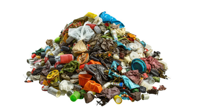 Pile of garbage, trash