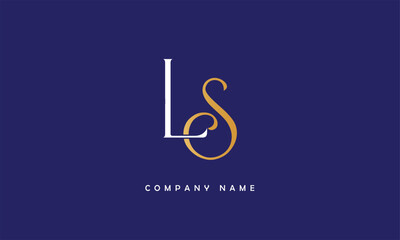 LS, SL, L, S Abstract Letters Logo Monogram