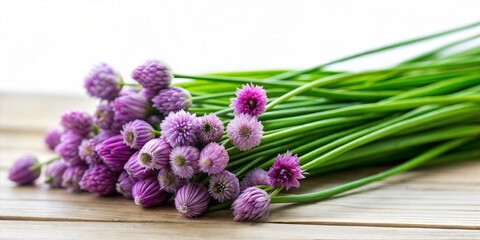 Fototapeta premium Fresh Chives popular vegetable rich in various nutrients