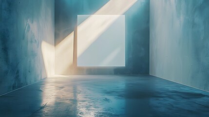 Cinematic photography of a minimalistic mockup of a greeting card with elegant design and soft lighting