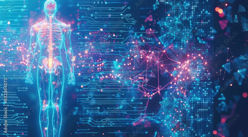Poster advanced genetic science visualization