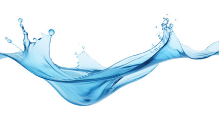 Water splash, Transparent background or PNG file