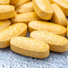 Variety of medicines and drugs.Medicine and healthcare concept