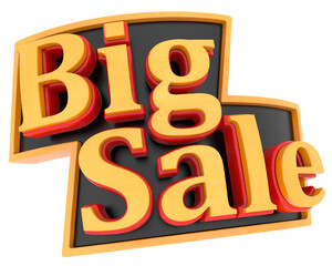 Big Sale 3D Render