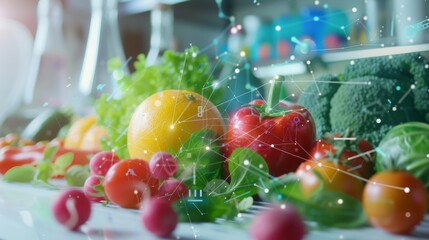 innovation concept of food technology