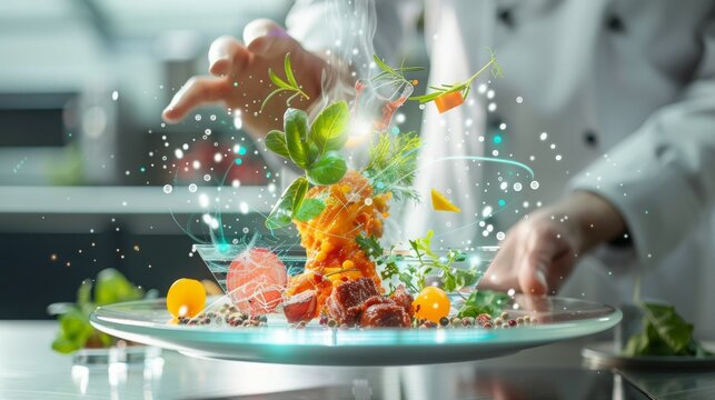 innovation concept of food technology