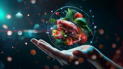 innovation concept of food technology