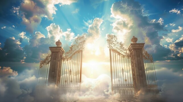 Pearly Gates Images – Browse 2,205 Stock Photos, Vectors, and