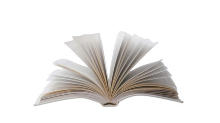 Fototapeta premium Opened book browsing pages shuffling 