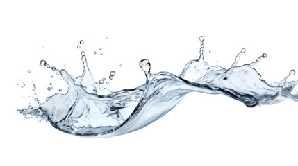 Water splash, Transparent background or PNG file