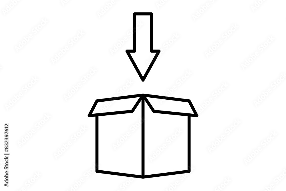 Poster installation icon. icon related to setup and setting. suitable for web site, app, user interfaces, p