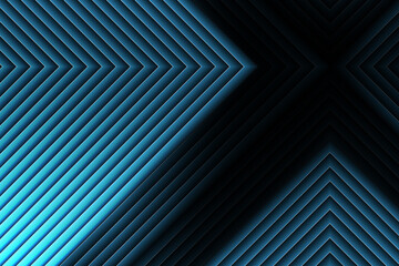 Background graphics, abstract lighting, line patterns, geometry, blue triangles.