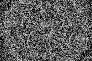 Chaos. Graphic illustration of scattered lines. Use as design element for websites, print and other graphics.