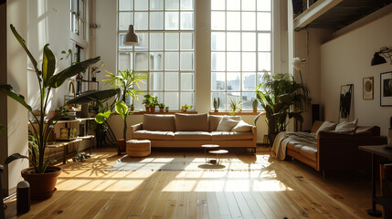 A white room with a white ceiling and white walls