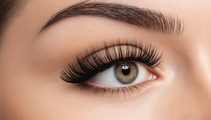 Fototapeta premium Extend Your Lashes with Lengthening False Eyelashes