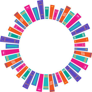 Round Books Frame