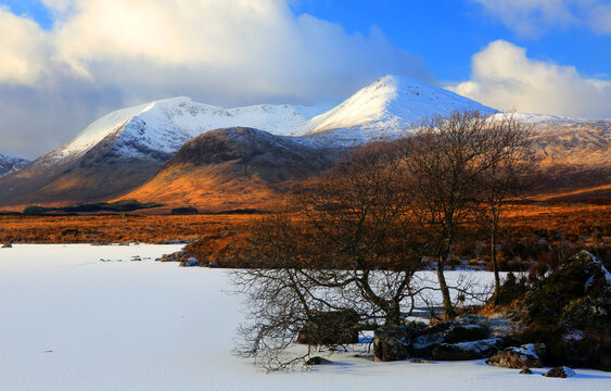 Lochan na h-Achlaise , Argyle and Bute, Highland, Scotland