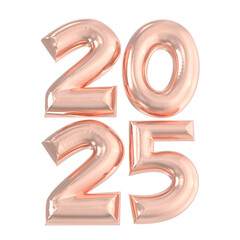 Happy New Year 2025 Gold