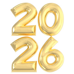 Happy New Year 2026 Gold