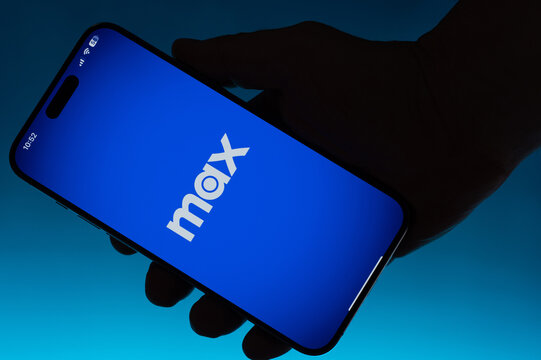 Open HBO max app on smartphone