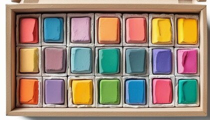 Beautifully Arranged Chalk Set for Creative Inspiration