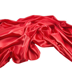 red silk background