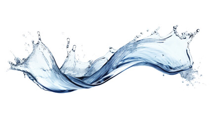 Water splash, Transparent background or PNG file