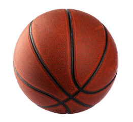 Fototapeta premium Basketball ball isolated on white background