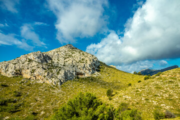 Fototapeta premium Unterwegs zu dem Highlight auf der wunderschönen Balearen Insel Mallorca - Cap de Formentor - Spanien