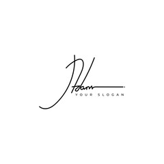Adam name signature logo vector design