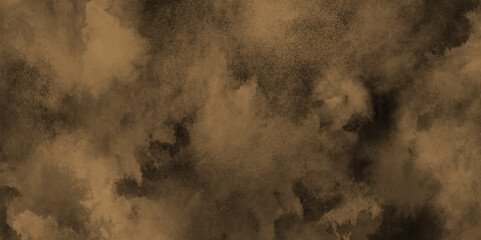 interesting original background texture,with variations of dark and light tones that give it a vintage appeal.Brown watercolor wallpaper for design, yellow grunge and marbled cloudy design,