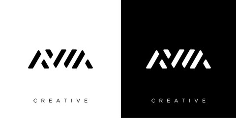 AWA logo. AWA letter logo design. Initials AWA monogram logo. AWA typography your company