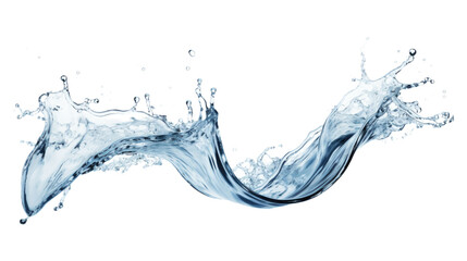 Water splash, Transparent background or PNG file