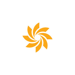 Sun logo design
