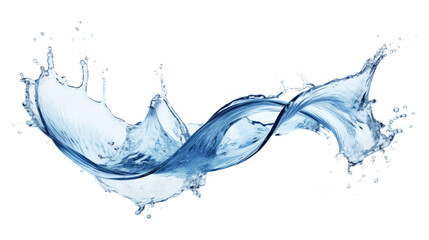 Obraz premium Water splash, Transparent background or PNG file
