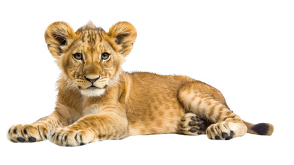 Fototapeta premium Lion cub animal