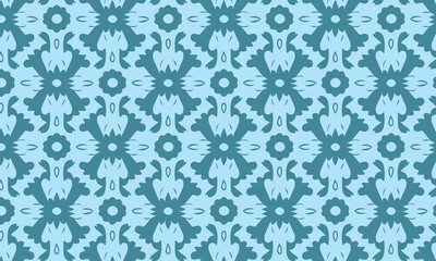 Elegant decorative floral pattern vector design. Colorful floral pattern suitable for background, texture, fabric, wrapping, textile, clothing, print or others.