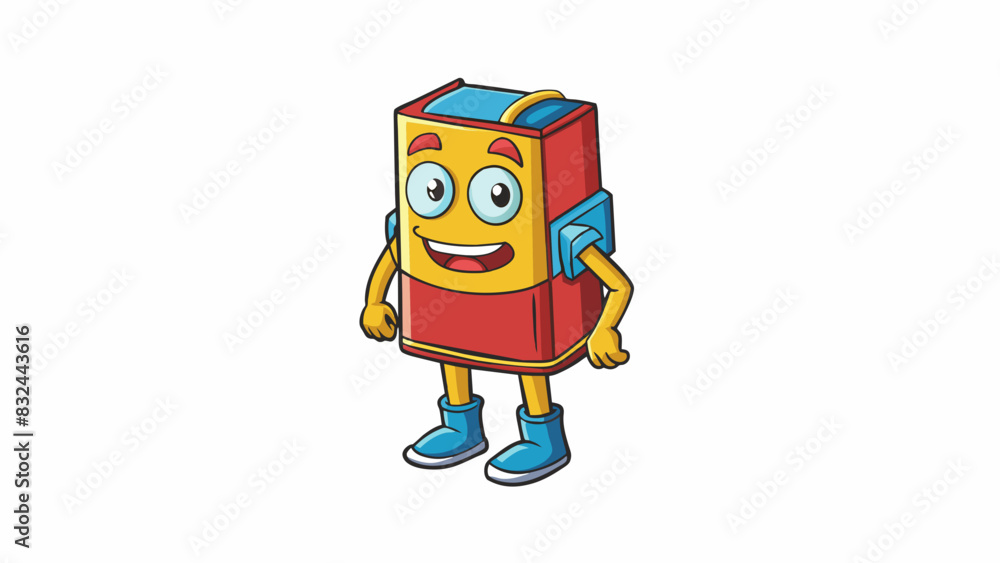 Poster A secondary character in a book or movie is a supporting role that helps advance the plot but is not the main focus. They may have distinct physical. Cartoon Vector.