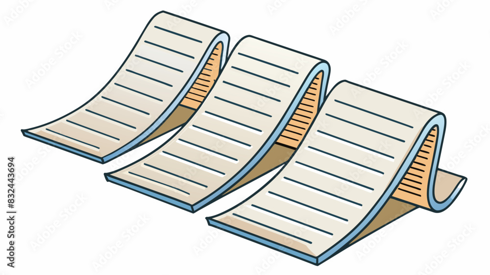 Aufkleber A set of paragraphs in a document where the text is evenly spaced and aligned on both the left and right sides can be considered justified.. Cartoon Vector.