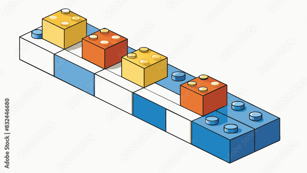Poster An individual line of code is like a block small and simple on its own but when combined with other blocks it becomes a part of soing bigger and. Cartoon Vector.