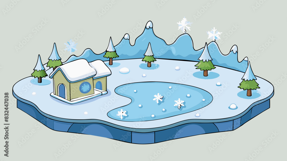 Poster as the snowflakes fell the whole world seemed to hush in anticipation with no bird chirping or dog b