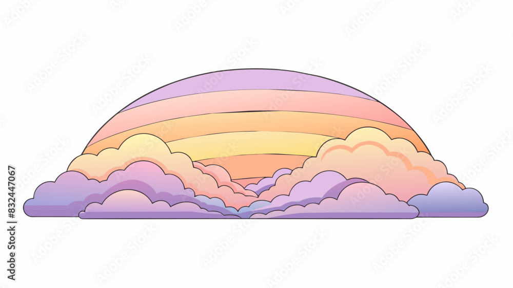 Poster as the sun began to set the sky was filled with a soft pastel palette of pinks oranges and purples l