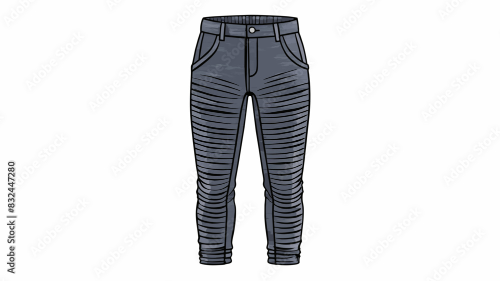 Poster black skinny pants with a high waist and a stretchy material. they have subtle ruching on the sides 