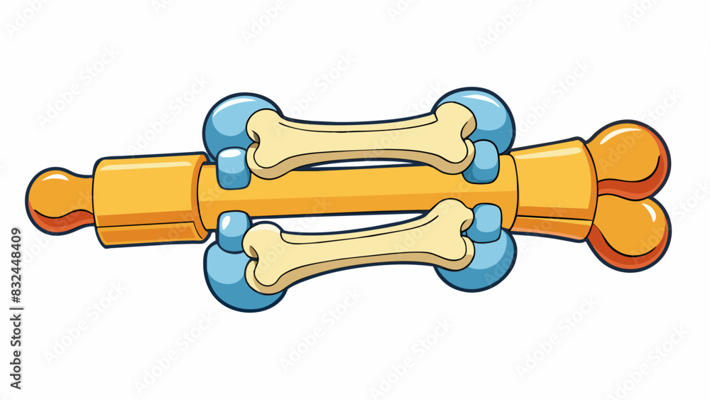 Poster In this joint two bones are connected by a tough yet flexible tissue called cartilage. The joint can bend and twist in multiple directions similar to. Cartoon Vector.