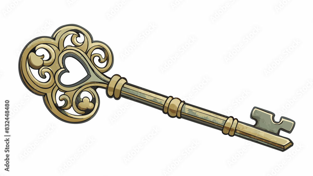 Poster it may have seemed like just an old metal key at first but upon closer examination its intricate des