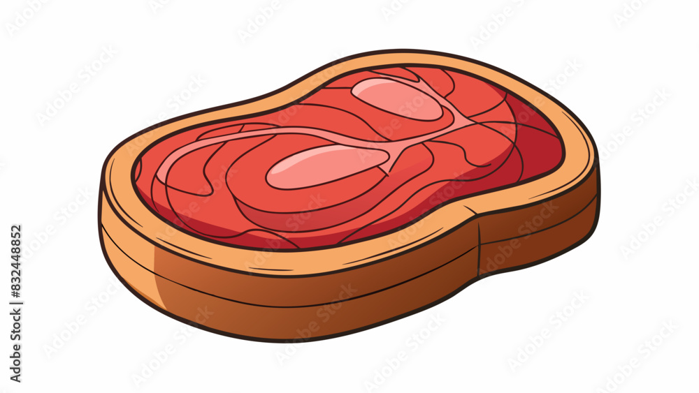 Poster properly cooked steak the steak has a rich brown crust on the outside while the inside is pink and j