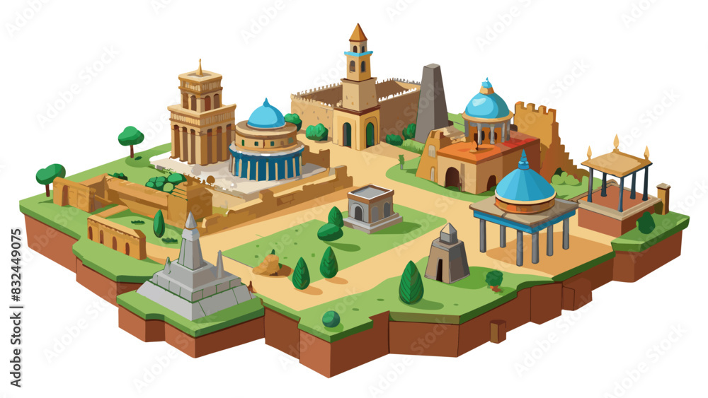 Poster some districts may be known for their historical significance with wellpreserved ancient architectur