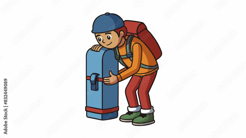 Aufkleber shift of weight when trying on a heavy backpack i could feel the shift of weight as i adjusted the s