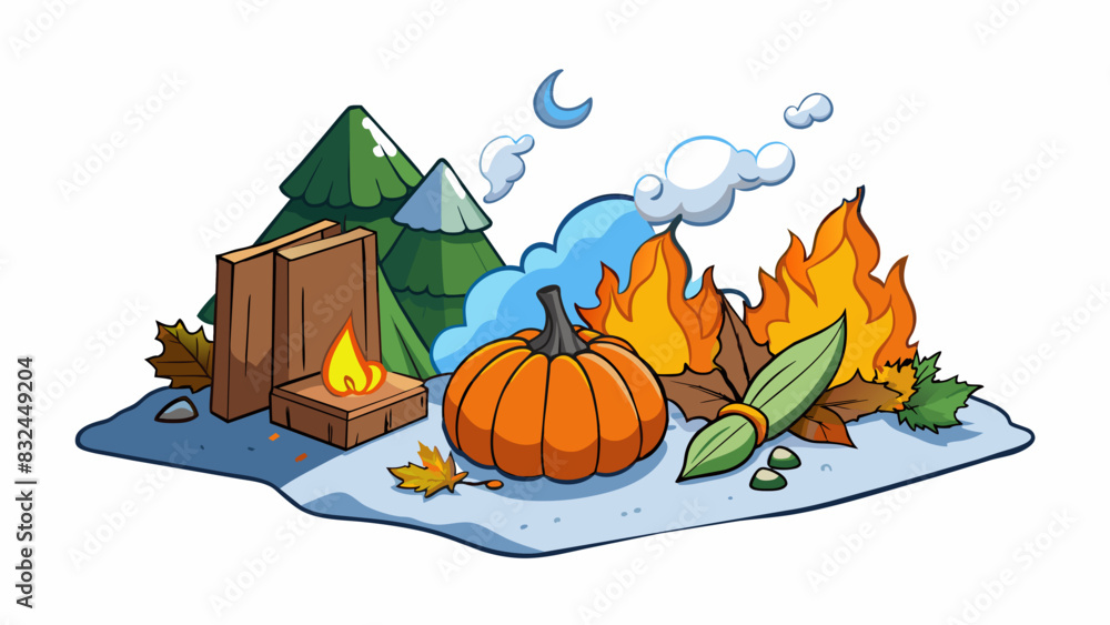 Poster the air is crisp and cool carrying the scent of pumpkin e and bonfires while also hinting at the app