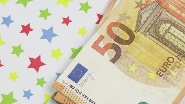 liasse de billets de banque, en gros plan